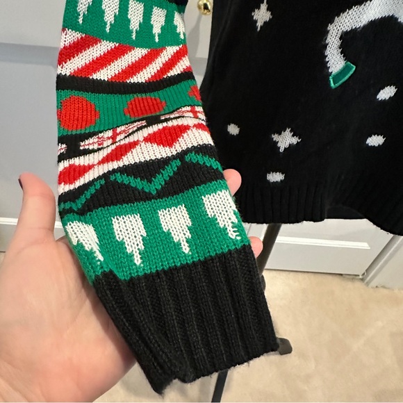 Unicorn Santa Ugly Christmas Sweater - Picture 7 of 8